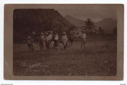 ILE DOMINIQUE - CARTE PHOTO  - BOIS D'INDES / GRAND BAY - Dominica