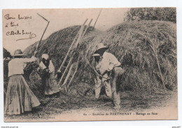 ENVIRONS De PARTHENAY (79) - BATTAGE AU FLEAU - Parthenay