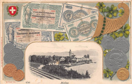 Meilen Prägekarte - Meilen