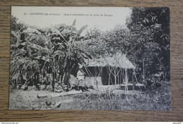 CAYENNE ET SES ENVIRONS (GUYANE) - CASE A CULTIVATEURS SUR LA ROUTE DE STOUPAN - Cayenne