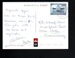 HONGRIE SEUL SUR CARTE POUR LA FRANCE 2011 - Briefe U. Dokumente