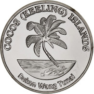 COCOS (KEELING) ISLANDS, 2 Rupees, Lionfish, 2023, Cupro-nickel, SPL - Autres & Non Classés