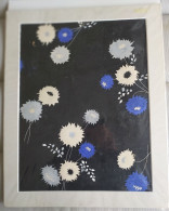 Gouache Fleurs Projet Pour Tissu Ou Papier Peint , Sous Passe Partout - Gouaches