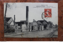 FERE-CHAMPENOISE (51) - RUE DU MOULIN - L'USINE ELECTRIQUE APRES LE BOMBARDEMENT - 7 SEPTEMBRE - Fère-Champenoise