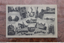 SAINT-PIERRE-LE-MOUTIER (58) - CARTE SOUVENIR - Saint Pierre Le Moutier
