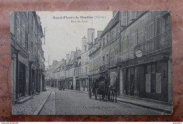 SAINT-PIERRE-LE-MOUTIER (58) - RUE DE PARIS - Saint Pierre Le Moutier