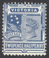 Delcampe - Australia Victoria Sc# 197 Mint No Gum 1901 2½p Blue Queen Victoria - Ongebruikt