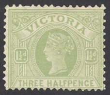 Delcampe - Australia Victoria Sc# 179 MH (a) 1897 1½p Queen Victoria - Ongebruikt