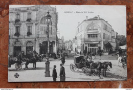 Delcampe - COGNAC (16) - RUE DU XIV JUILLET - Cognac