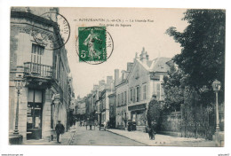 ROMORANTIN (41) - LA GRANDE RUE - VUE PRISE DU SQUARE - Romorantin