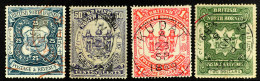 1888-92 25c To $2 Top Values, SG 45/48, Fine Used. Cat £710. - North Borneo (...-1963)