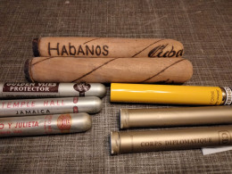 8 étuis à Cigares - Cigar Cases