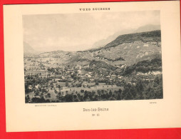 ZYX-40 RARE Photo Bex-les-Bains  Phototypie 45, Format 18cm X 13 Cm. Mention Mardi 4 Septembre 1900.Pas Une CP ! - Bex