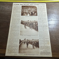 Delcampe - 1929 MI Aimé Dossche PARIS CAEN Cyclisme Origine Histoire Du Rugby - Sammlungen