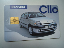 Delcampe - CZECH    USED CARDS CARS CLIO - Autos
