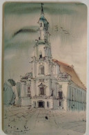 Lithuania 75 Units Chip Card - Kaunas Townhall - Lituania