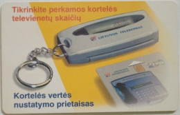 Lithuania 50 Units Chip Card - Card Tester - Lituania