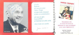 AUTOGRAPHE : JEAN NOHAIN Né à PARIS - Televisie & Internet