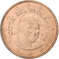 Cité Du Vatican, Benedict XVI, Euro Cent, 2006, Rome, Cuivre Plaqué Acier - Vatican