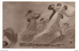 MONTROUGE (92) - SALON 1914 H. JAMET - PLAFOND DE LA SALLE DES MARIAGES DE LA MAIRIE - MARIAGE / DANSE - Montrouge