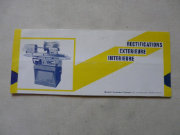 REGLE A CALCUL : Société D'Innovations Techniques - Rectifications Extérieure Intérieure - Meules - Other Apparatus