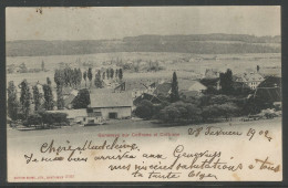Carte P De 1902 ( Genevey Sur Coffrane Et Coffrane ) - Les Hauts-Geneveys