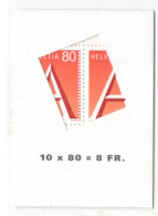 Schweiz 1994 MiNr: MH0-98 Postfrisch; Switzerland Booklet MNH YT: C1417 Sg: SB63 - Markenheftchen