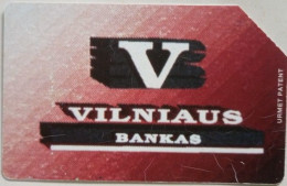 Lithuania 25 Units Urmet Card - Vilniaus Bankas - Lituania