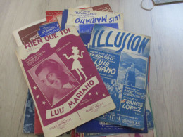 CO548 Luis Mariano Chanteur Collection 47 Partitions Originales - Song Books