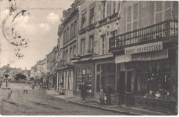 Delcampe - FR61 TRUN - La Grande Rue - Devanture Magasin Charcuterie - Animée Belle - Trun