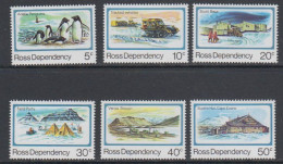 Ross Dependency 1982 Views 6v ** Mnh (61460) - FDC