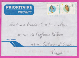 306744 / Cover Argentina 1998 - 25c+1$ Animals Penguins Bird , La Lechuza (the Witch Owl) - France - Briefe U. Dokumente
