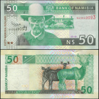Namibia. Banknote 50 Dollars. ND (2006). Unc. Paper. Cat# P.8b - Namibie