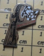 710e Pin's Pins / Beau Et Rare / SPORTS / AUTOMOBILE RALLYE BOURGUIGNONS DRAPEAU A DAMIERS - Automobile - F1