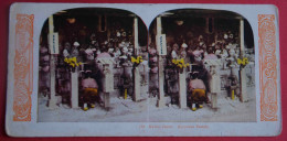 RARE STÉRÉO. TEMPLE KIYOMIZU. KYOTO. JAPON. FIN XIXe. - Fotos Estereoscópicas