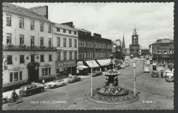 DUMFRIES - High Street - Real Foto Postcard (see Sales Conditions)10638 - Dunbartonshire