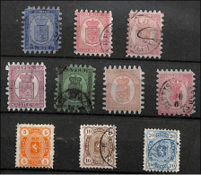 1860/75 Lot Of Finnish Classics Of Three Issues IN EXTREMELY GOOD QUALITY WITH COMPLETE PERFORATION - Autres & Non Classés