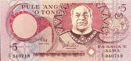 Tonga 5 Pa'anga, P-33a (1995) - UNC - Tonga