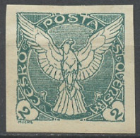 Tchécoslovaquie - Tschechoslowakei -  Journaux 1919-20 Y&T N°J1 - Michel N°ZM13 * - 2h Aigle - Zeitungsmarken
