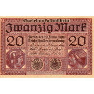 ALLEMAGNE - PICK 57 - 20 MARK - 20/02/1918 - SPL - 20 Mark