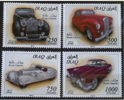 Delcampe - Eb- Iraq NEW 2015 Issue -Royal Cars - Complete Set 4v. MNH - Irak