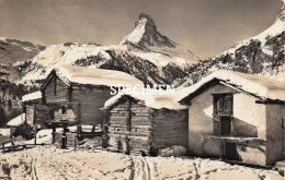 Delcampe - Zermatt - Winkelmatten Mit Matterhorn - Zermatt