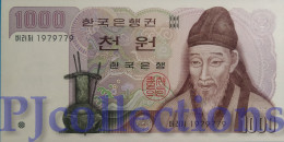 SOUTH KOREA 1000 WON 1983 PICK 47 UNC GOOD SERIAL NUMBER "1979779" - Corea Del Sud