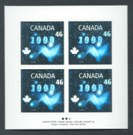 Canada # 1812 Full Pane Of 4 MNH - Millennium Issues (Dove) - Dove (hologram) - Full Sheets & Multiples