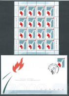 Canada # 1835 Full Pane Of 16 MNH + FDC - Canada Millennium Partnership Program - Full Sheets & Multiples
