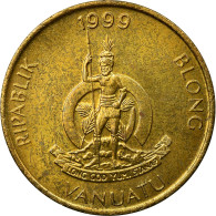 Monnaie, Vanuatu, 5 Vatu, 1999, British Royal Mint, TTB, Nickel-brass, KM:5 - Vanuatu