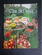 Delcampe - MENU (V2408) BELGIQUE VLIERMAAL KORTESSEM (2 Vues) LE CLOS ST DENIS - Menus