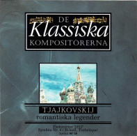 De Klassiska Kompositorerna. Tjajkovski. Festuvertyr 1812. Symfoni Nr. 6 Pathétique. CD - Classical