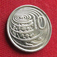 Cayman Islands 10 Cents 1977 KM# 3 Lt 1776 *V2T Turtle Iles Caymans Caimão Caiman Islas - Iles Caïmans