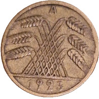 Germany - 10 Rentenpfennig - 1923A. - 10 Rentenpfennig & 10 Reichspfennig
